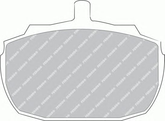 Тормозные колодки FERODO FDB832