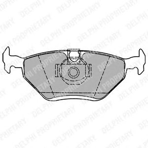 Тормозные колодки DELPHI LP1423
