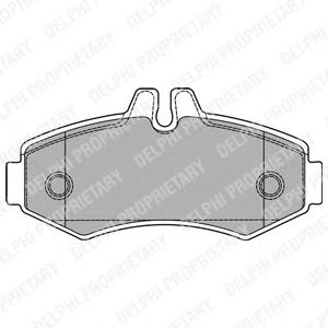 Тормозные колодки DELPHI LP1425