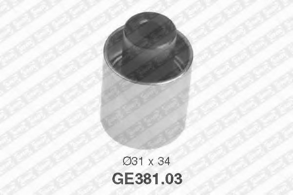 Направляющий / паразитный ролик ремня ГРМ SNR GE381.03