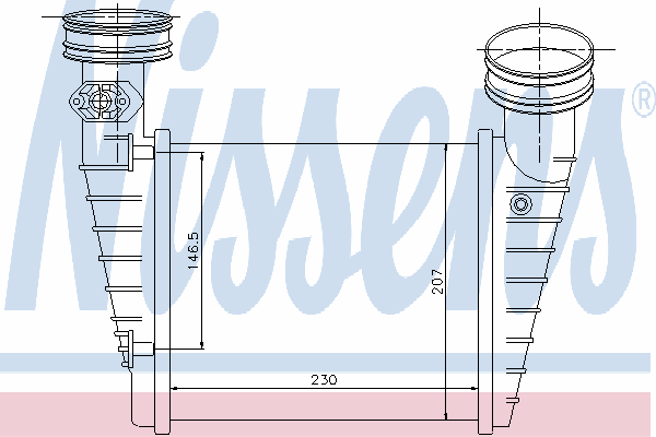 Интеркулер NISSENS 96731