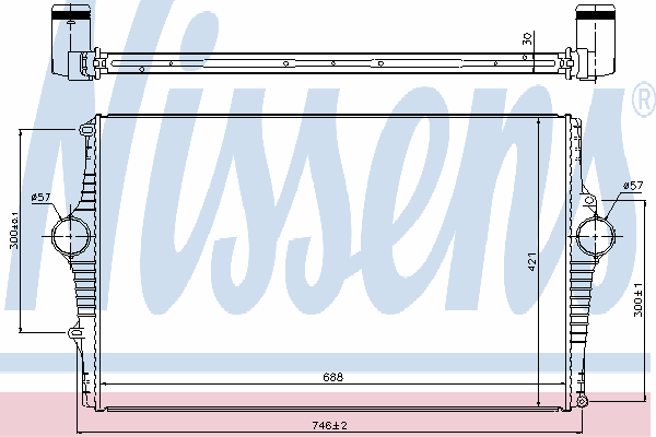 Интеркулер NISSENS 969002