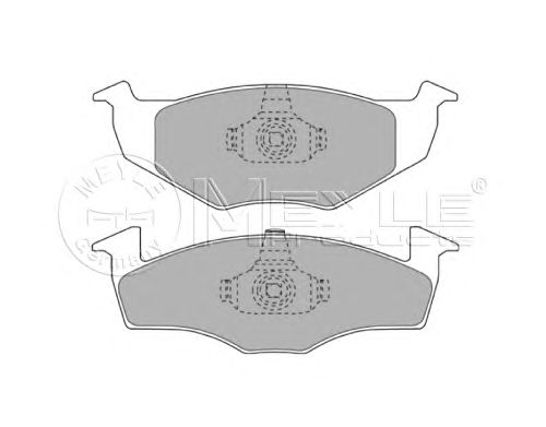 Тормозные колодки MEYLE 025 218 6617