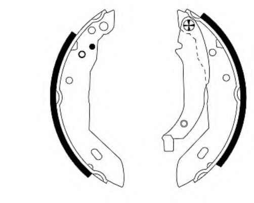 Тормозные колодки PAGID H8060