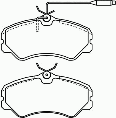 Тормозные колодки PAGID T5039