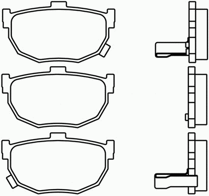 Тормозные колодки PAGID T0391