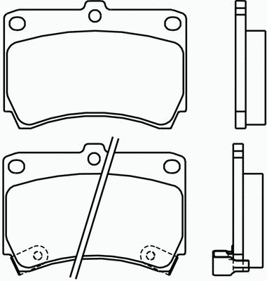 Тормозные колодки PAGID T3014