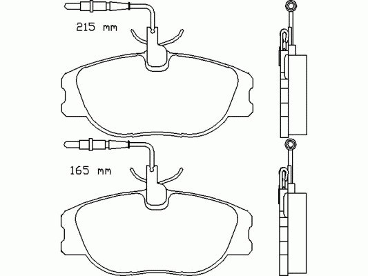 Тормозные колодки PAGID T5084