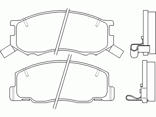 Тормозные колодки PAGID T1252