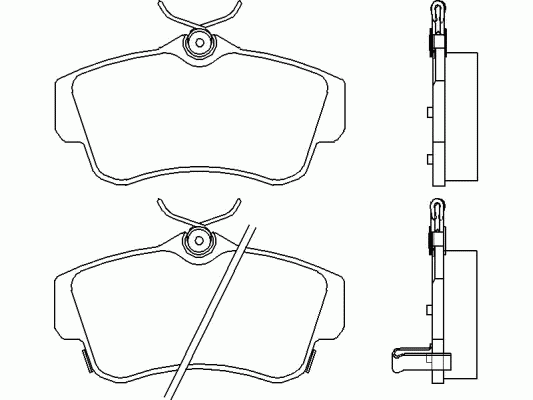 Тормозные колодки PAGID T5144