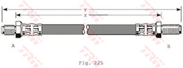 Тормозной шланг TRW PHA359