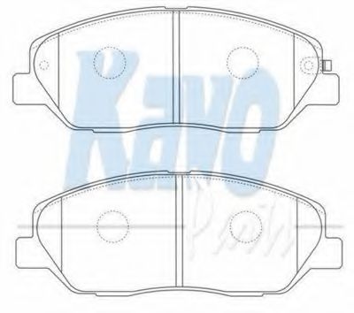 Тормозные колодки KAVO PARTS BP-3032
