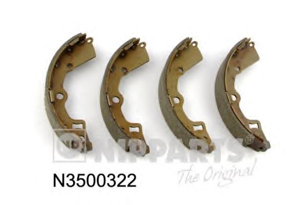 Тормозные колодки NIPPARTS N3500322