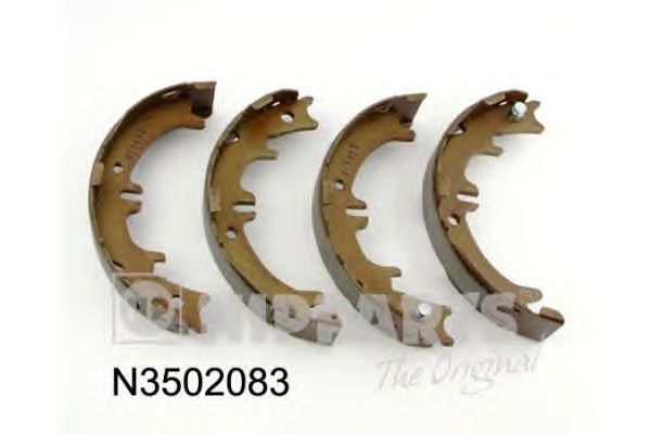 Тормозные колодки ручника NIPPARTS N3502083