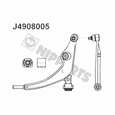 Рычаг подвески NIPPARTS J4908005