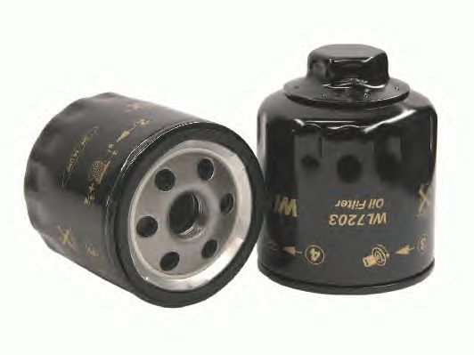 Масляный фильтр WIX FILTERS WL7203