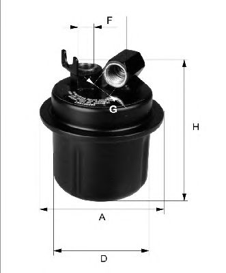 Топливный фильтр WIX FILTERS WF8320