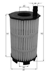 Масляный фильтр KNECHT OX 636D