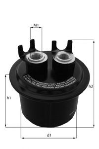 Топливный фильтр KNECHT KL 746