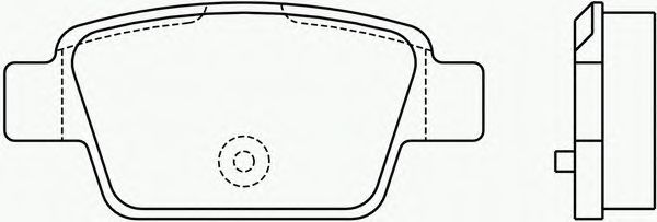 Тормозные колодки TEXTAR 2371401