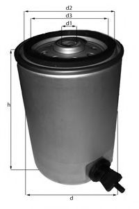 Топливный фильтр MAHLE KC 87D