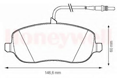 Тормозные колодки JURID 573096J