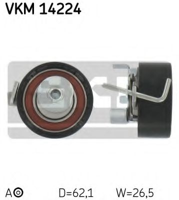 Натяжной ролик ремня ГРМ SKF VKM 14224