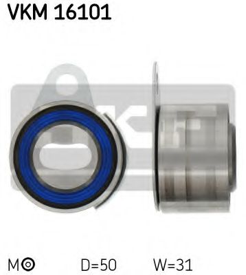 Натяжной ролик ремня ГРМ SKF VKM 16101