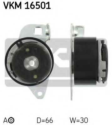 Натяжной ролик ремня ГРМ SKF VKM 16501