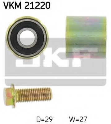 Направляющий / паразитный ролик ремня ГРМ SKF VKM 21220