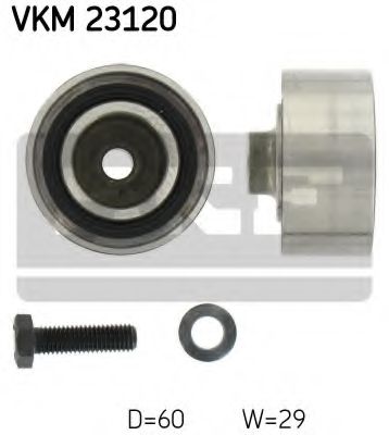 Направляющий / паразитный ролик ремня ГРМ SKF VKM 23120