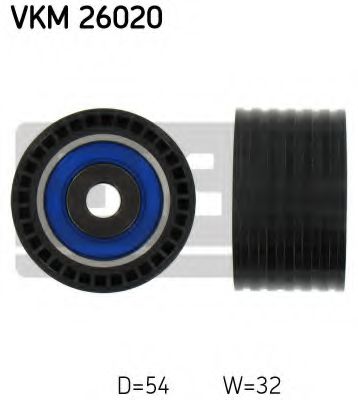 Направляющий / паразитный ролик ремня ГРМ SKF VKM 26020