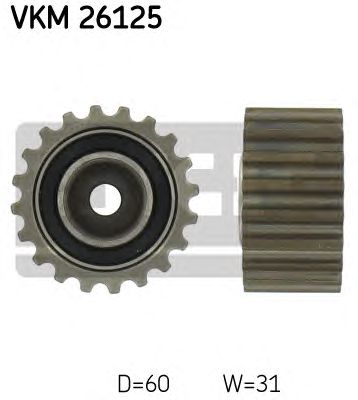 Направляющий / паразитный ролик ремня ГРМ SKF VKM 26125
