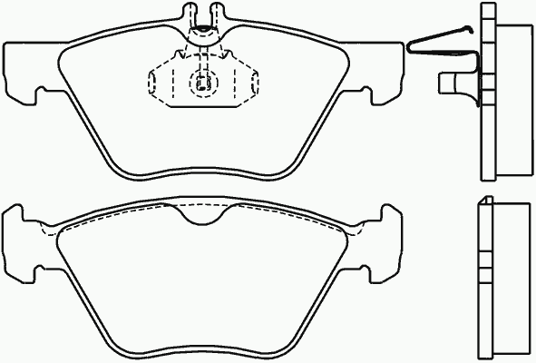 Тормозные колодки MINTEX MDB1871