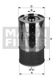 Масляный фильтр MANN PF 1055/1 x