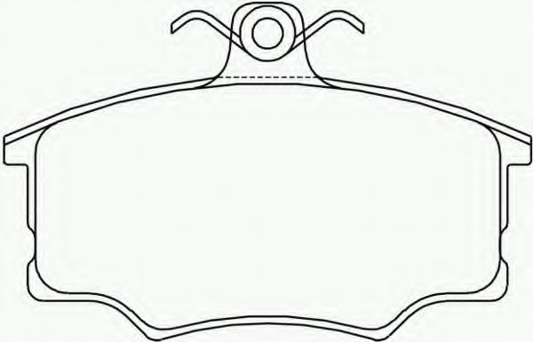 Тормозные колодки PAGID T0291
