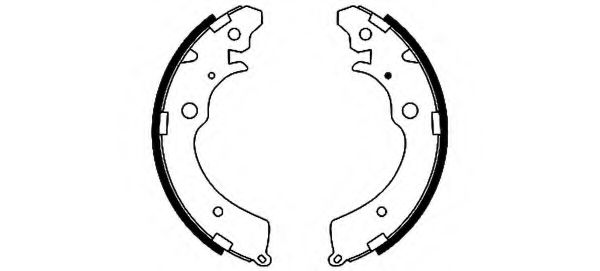 Тормозные колодки PAGID H8845