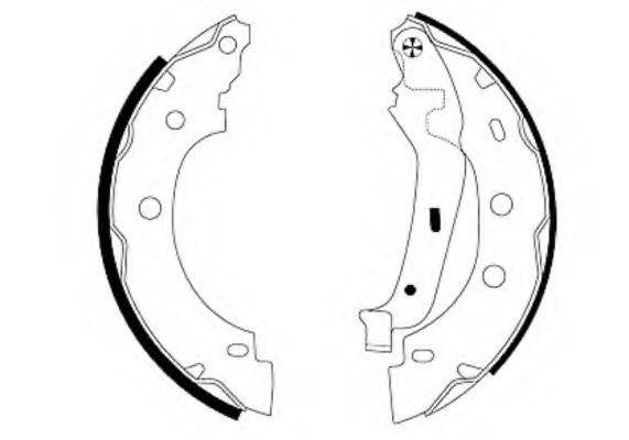 Тормозные колодки PAGID H9325