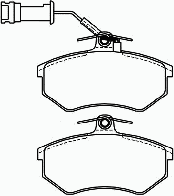 Тормозные колодки PAGID T5009