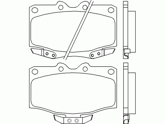 Тормозные колодки PAGID T3057