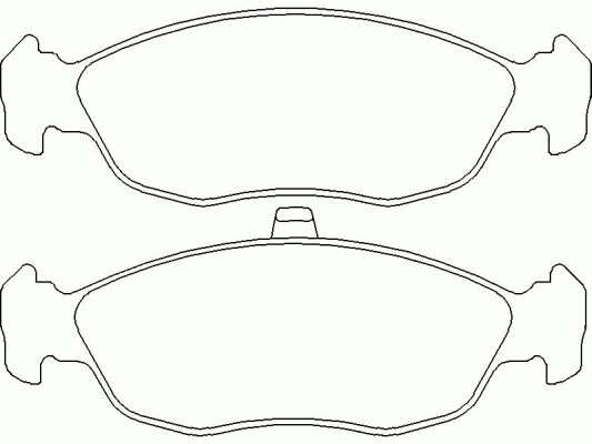 Тормозные колодки PAGID T1137