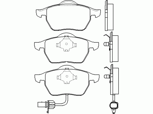 Тормозные колодки PAGID T1194