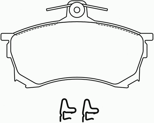 Тормозные колодки PAGID T3039