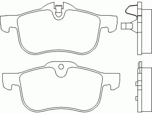Тормозные колодки PAGID T1197