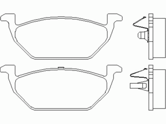 Тормозные колодки PAGID T1165