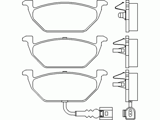Тормозные колодки PAGID T1163