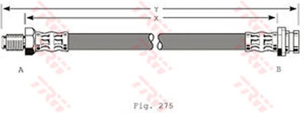 Гальмівний шланг TRW PHB381