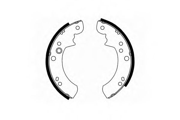 Тормозные колодки ручника SCT SS 530