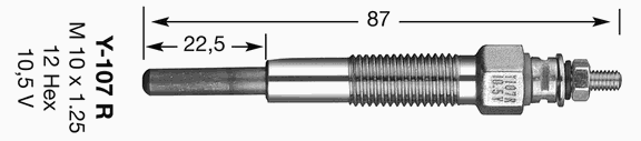 Свеча накала NGK 1229