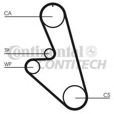 Ремень ГРМ CONTITECH CT959
